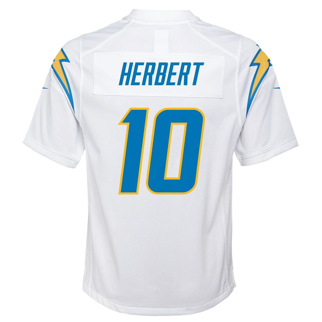 Justin Herbert Los Angeles Chargers Youth Game Jersey - Powder Blue
