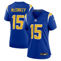 Ladd McConkey Los Angeles Chargers Women's Alternate Game Jersey - Royal