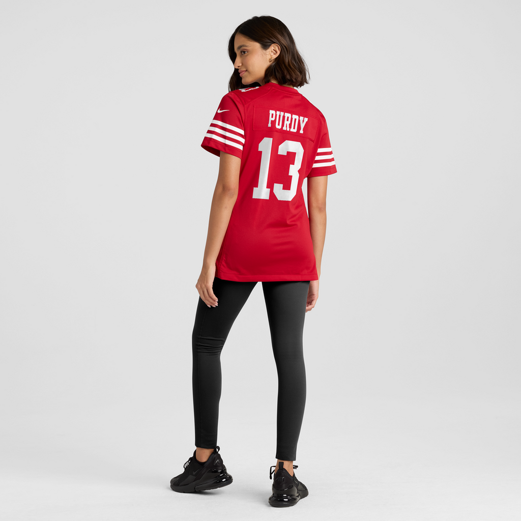 Brock Purdy San Francisco 49ers Women's 80th Anniversary Game Jersey - Scarlet