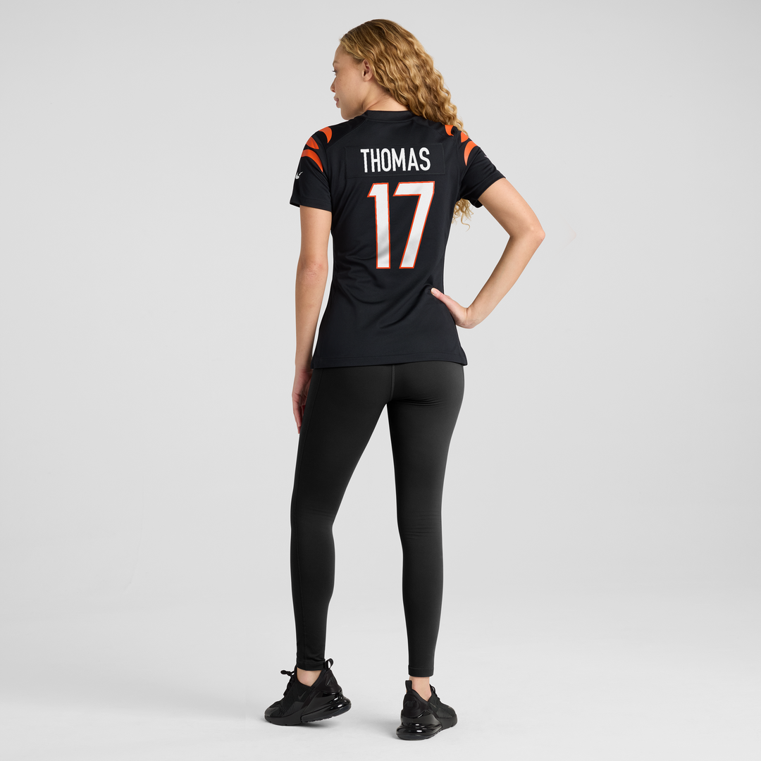 Noah Thomas Cincinnati Bengals Women's Team Game Jersey - Black