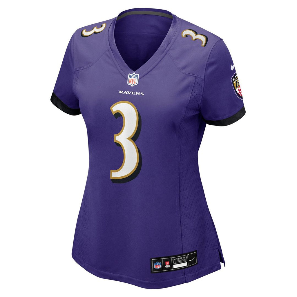 Chidobe Awuzie Baltimore Ravens Women's Team Game Jersey - Purple