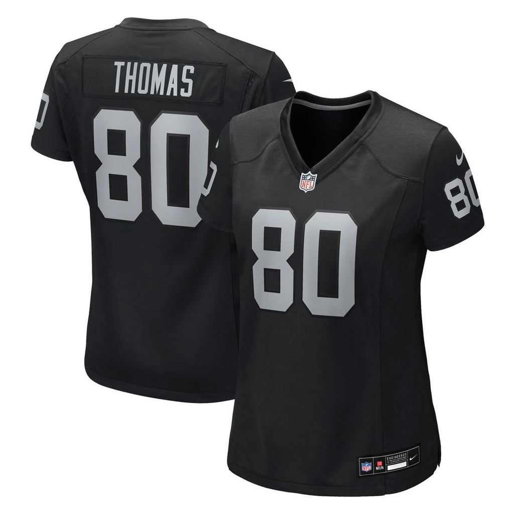 Ian Thomas Las Vegas Raiders Women's Team Game Jersey - Black