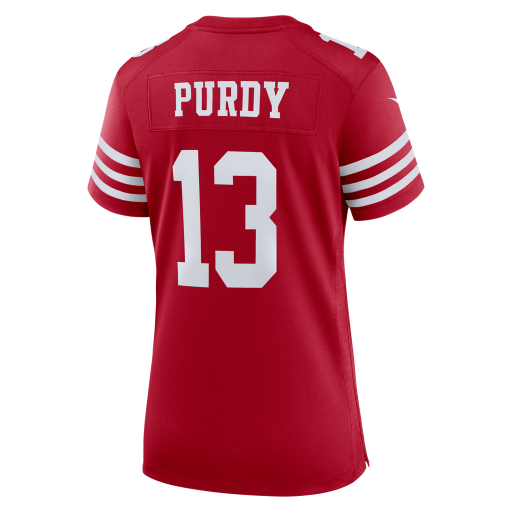 Brock Purdy San Francisco 49ers Women's 80th Anniversary Game Jersey - Scarlet