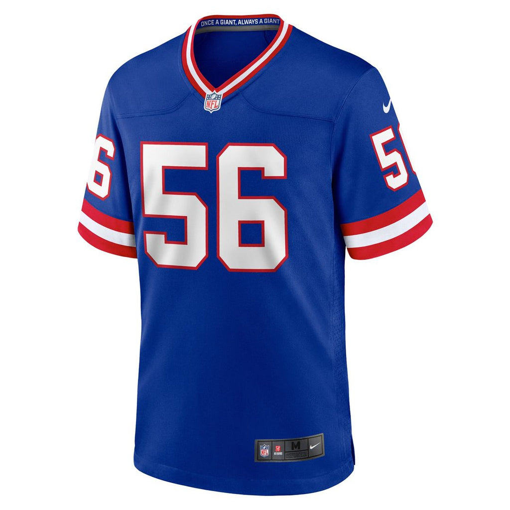 Lawrence Taylor New York Giants Classic Retired Player Game Jersey - Royal
