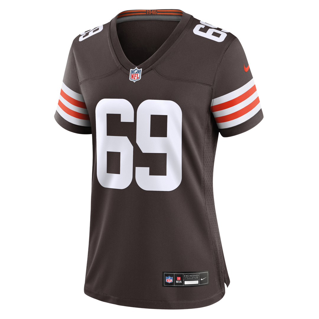 Tyre Phillips Cleveland Browns Women's Team Game Jersey - Brown