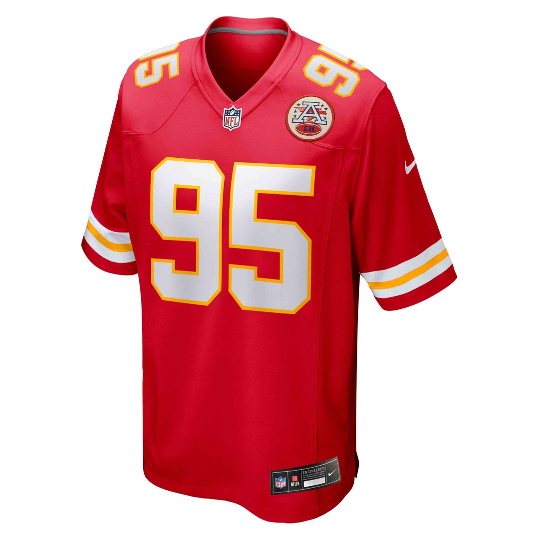 Chris Jones Kansas City Chiefs Game Jersey - Red