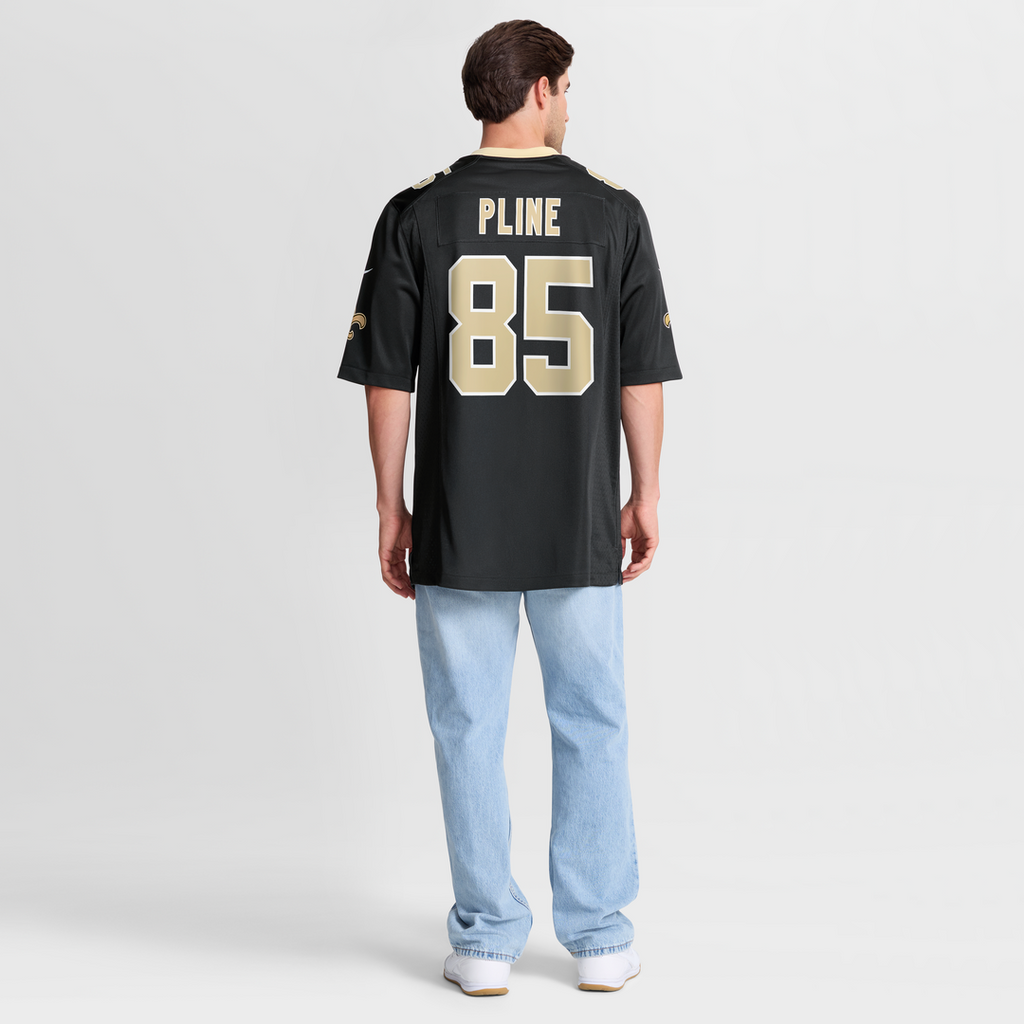 Mason Pline New Orleans Saints Team Game Jersey - Black