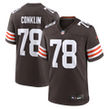 Jack Conklin Cleveland Browns Game Player Jersey - Brown