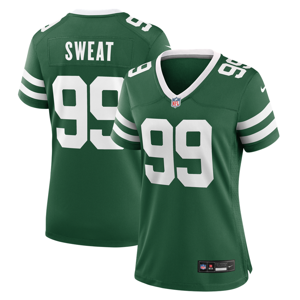 T'Vondre Sweat New York Jets Women's Team Game Jersey - Legacy Green