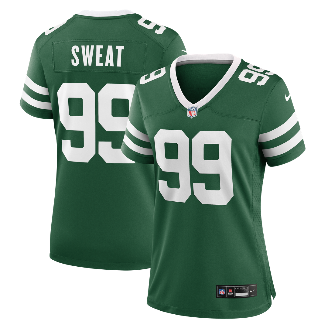 T'Vondre Sweat New York Jets Women's Team Game Jersey - Legacy Green