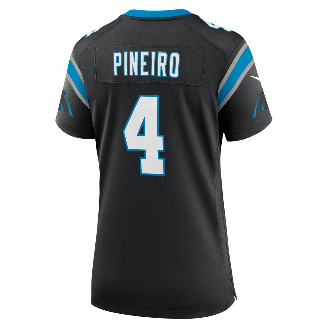 Eddy Pineiro Carolina Panthers Women's Team Game Jersey - Black