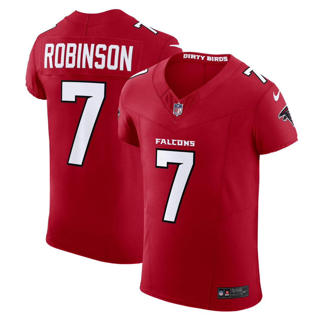 Bijan Robinson Atlanta Falcons Team Vapor F.U.S.E. Elite Jersey - Red