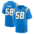 Marlowe Wax Los Angeles Chargers Team Game Jersey - Powder Blue