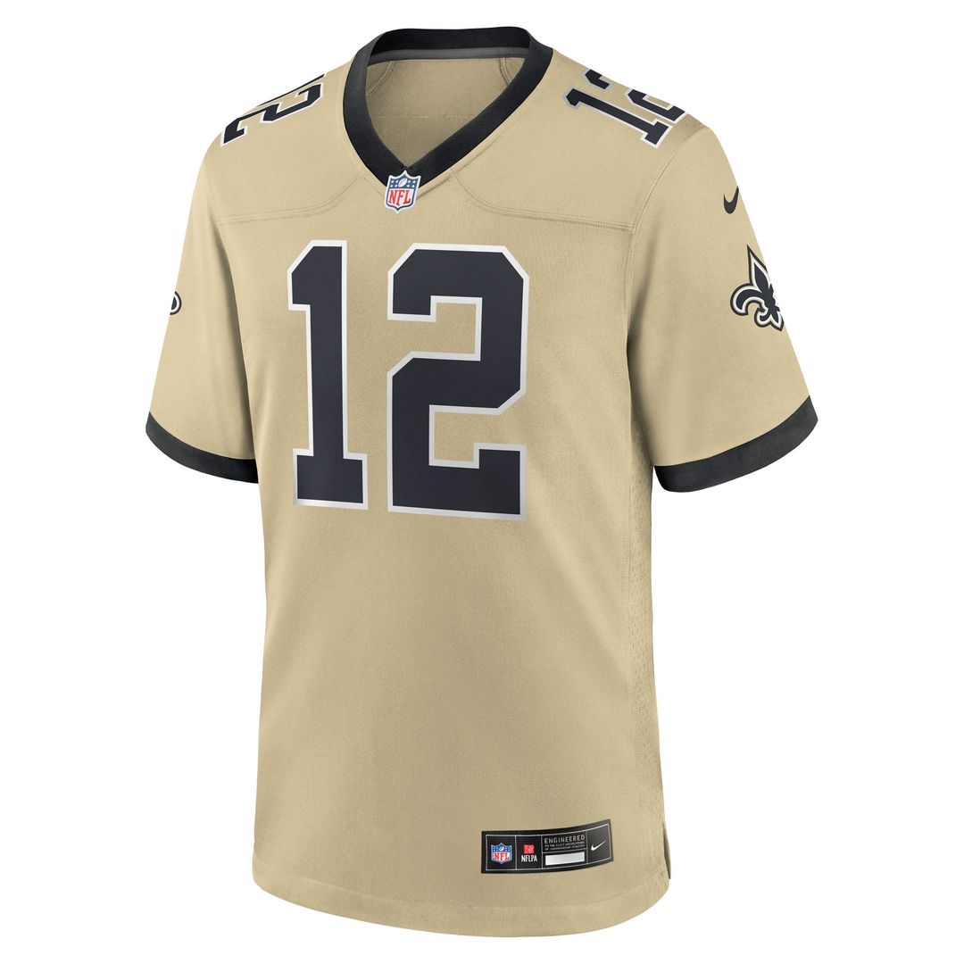 Chris Olave New Orleans Saints Youth Game Jersey - White