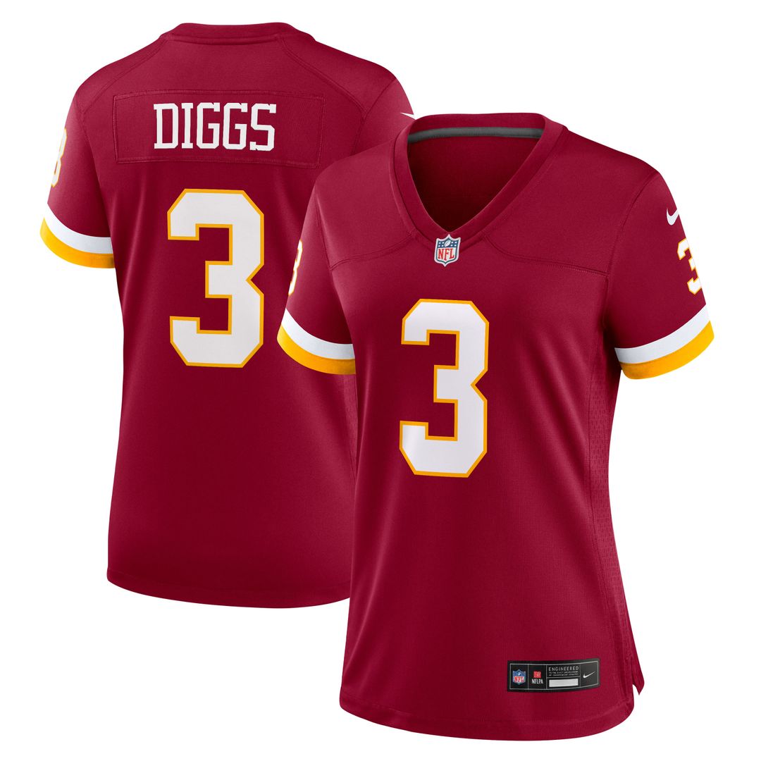 Stefon Diggs Washington Commanders Women's Game Jersey - Burgundy