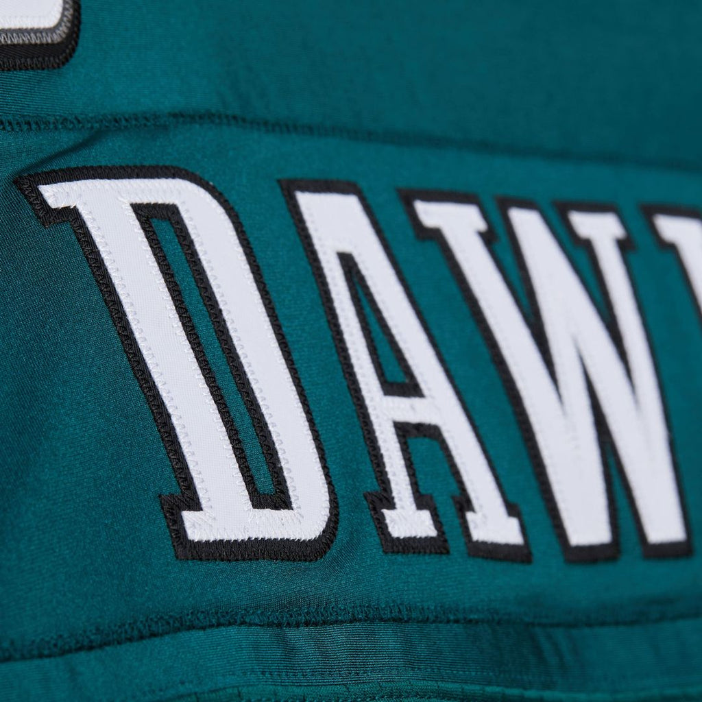 Brian Dawkins Philadelphia Eagles 2007 Authentic Throwback Retired Player Jersey - Green