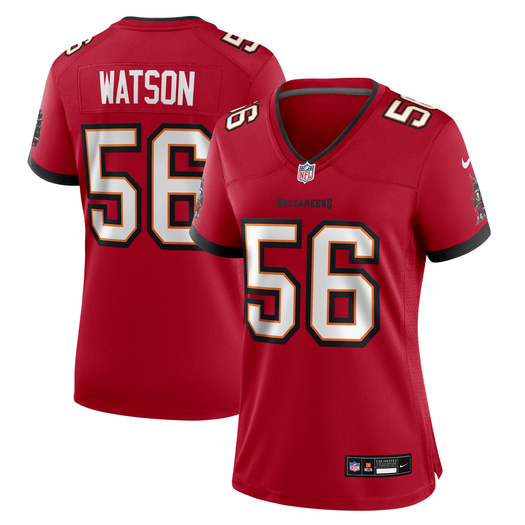 Desmond Watson Tampa Bay Buccaneers Women's Team Game Jersey - Red