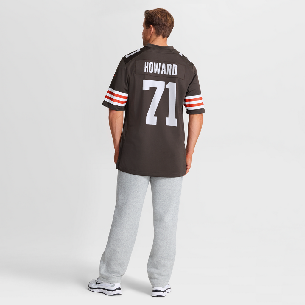 Tytus Howard Cleveland Browns Team Game Jersey - Brown