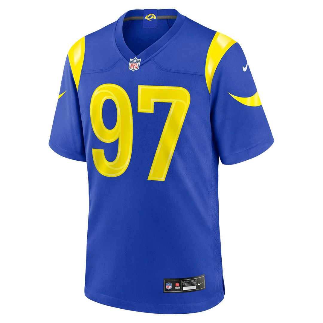 Poona Ford Los Angeles Rams Game Jersey - Royal