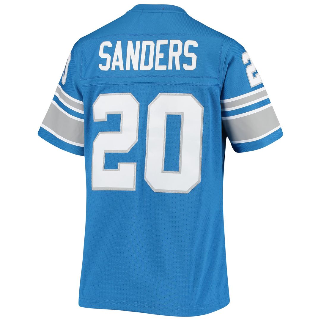 Barry Sanders Detroit Lions Women's 1996 Legacy Replica Jersey - Blue
