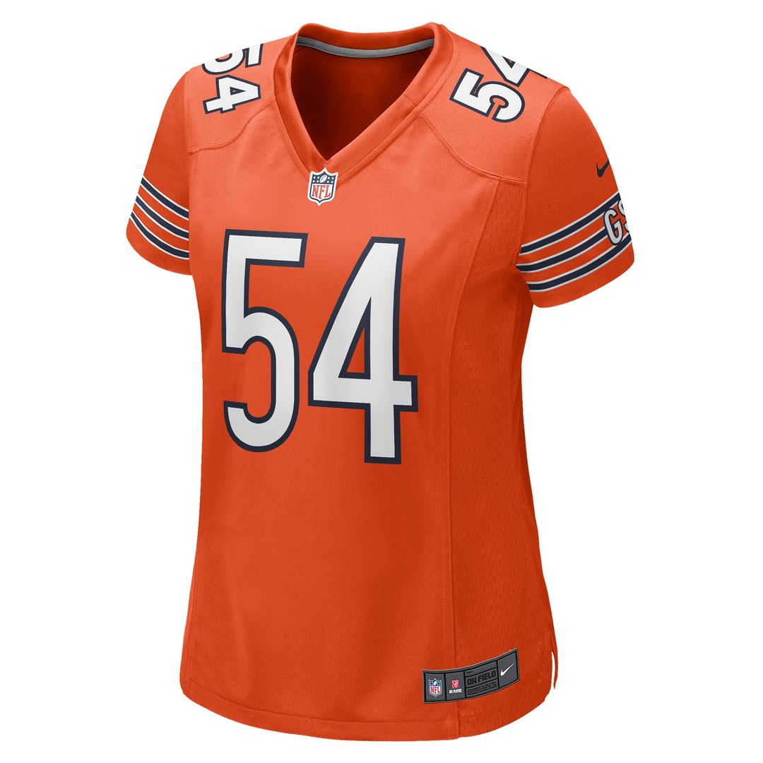 Brian Urlacher Chicago Bears Women's Game Retired Player Jersey - Navy