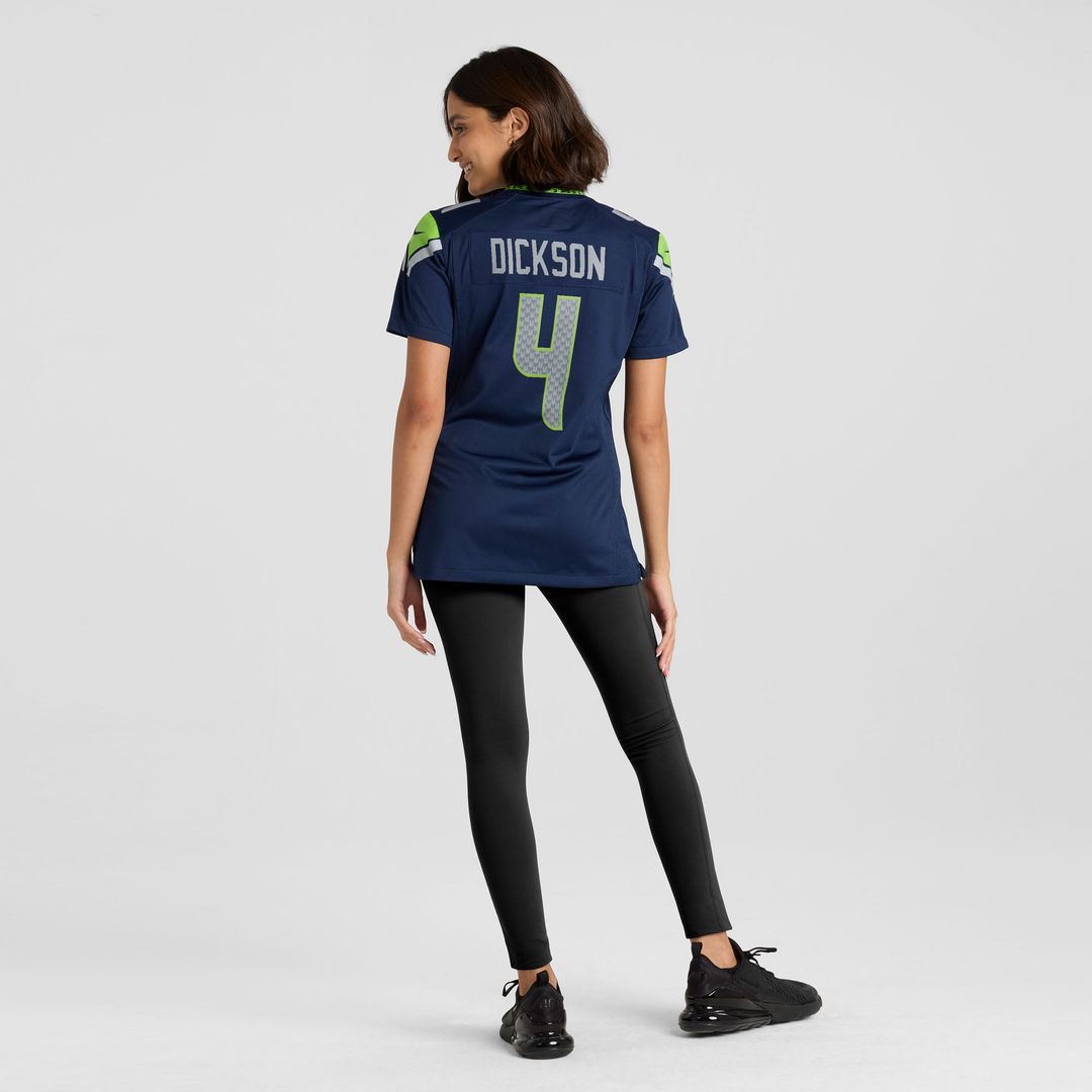 Michael Dickson Seattle Seahawks Women's Team Game Jersey - College Navy