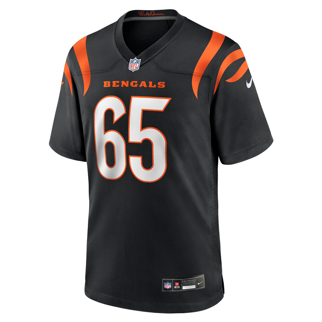 Connor Lew Cincinnati Bengals Team Game Jersey - Black