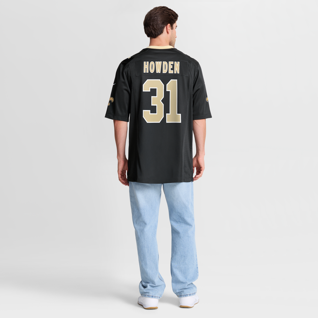 Jordan Howden New Orleans Saints Team Game Jersey - Black