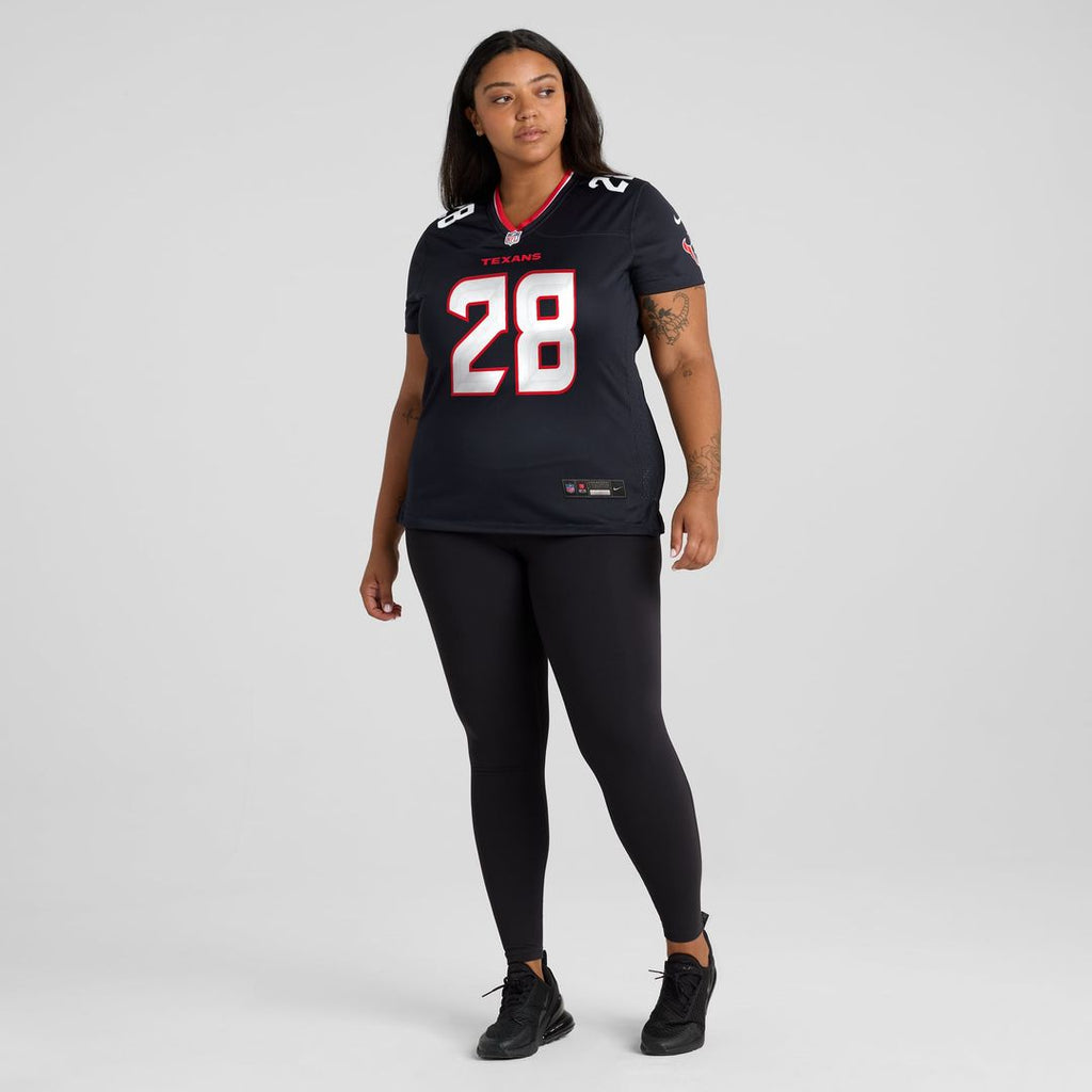 Joe Mixon Houston Texans Women's Game Jersey - Navy