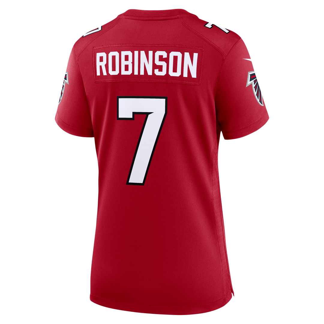 Bijan Robinson Atlanta Falcons Women's Alternate Game Jersey - Black