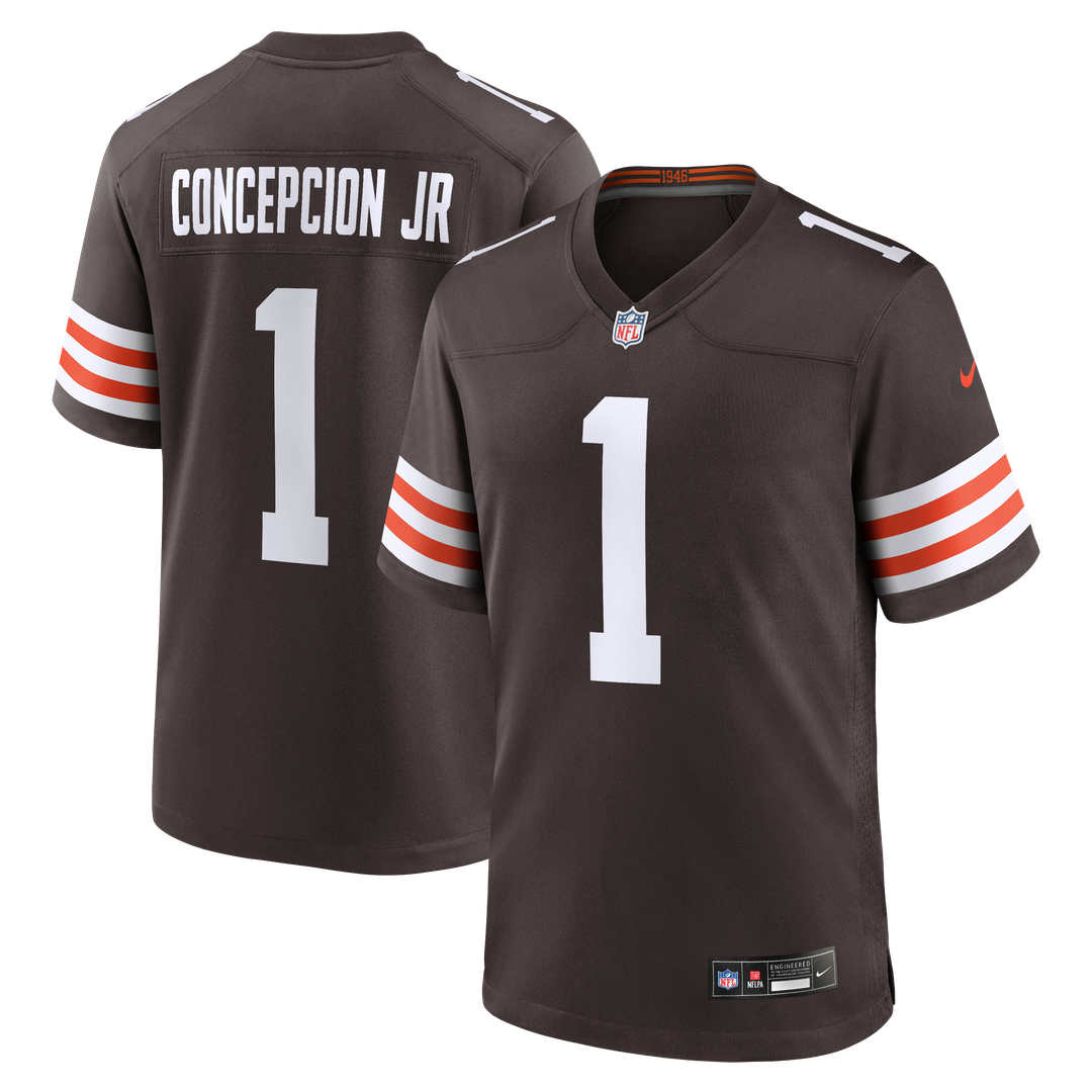 KC Concepcion Jr. Cleveland Browns Team Game Jersey - Brown