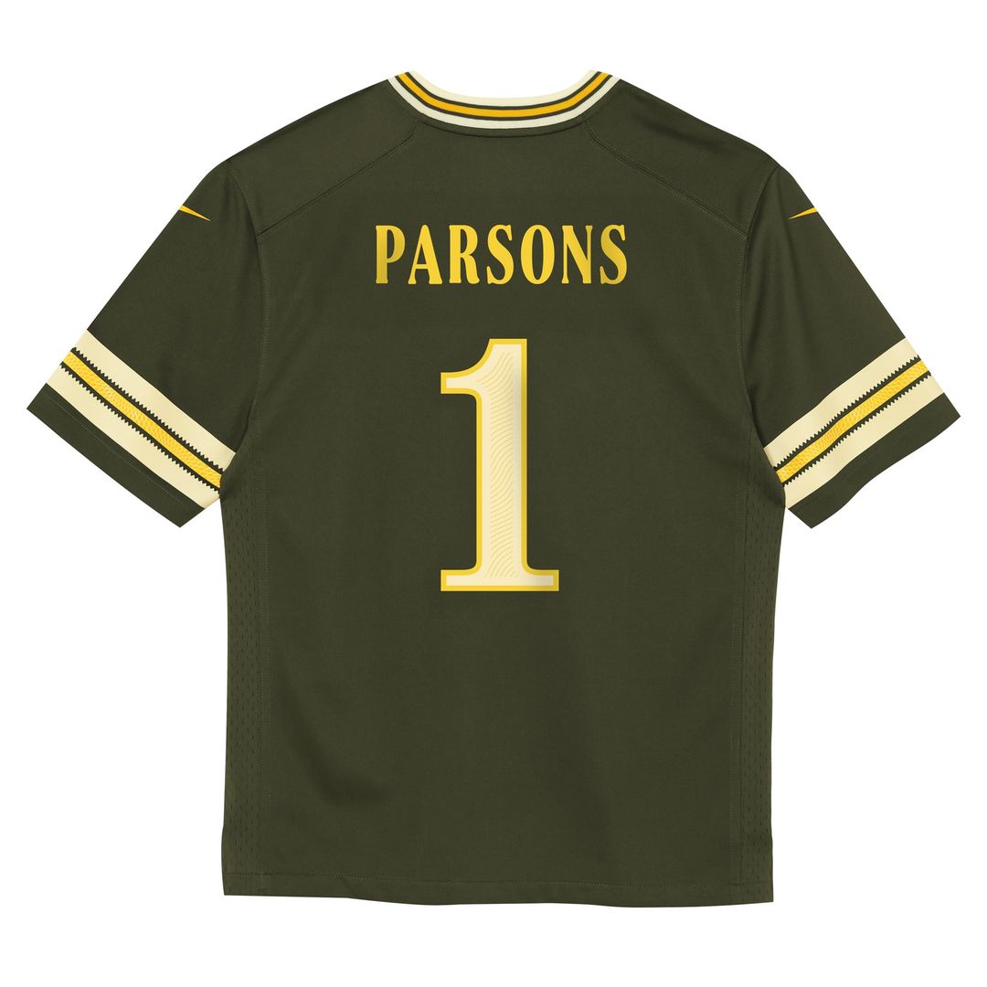 Micah Parsons Green Bay Packers Preschool 2026 Rivalries Collection Game Jersey - Green