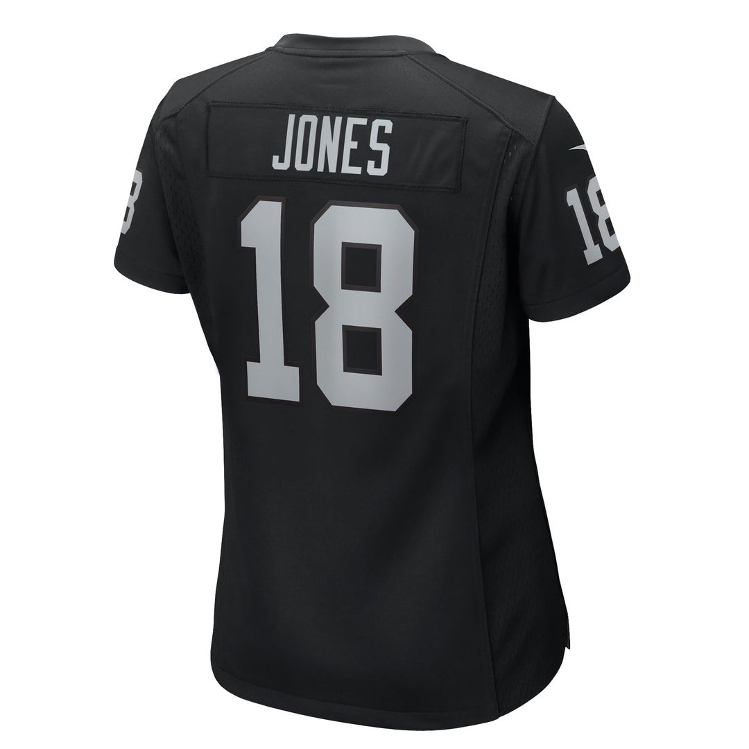 Jack Jones Las Vegas Raiders Women's Game Jersey - Black