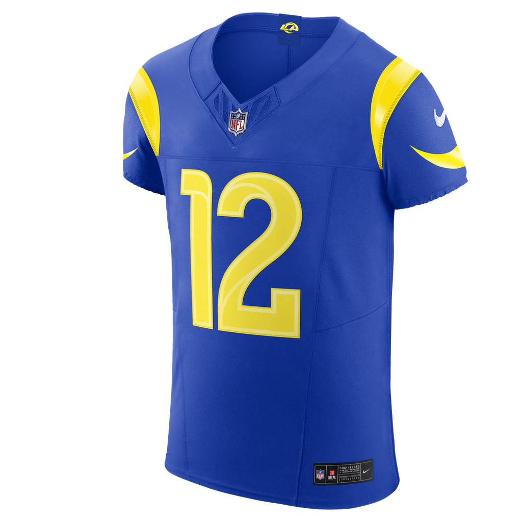 Puka Nacua Los Angeles Rams Team Vapor F.U.S.E. Elite Jersey - Royal