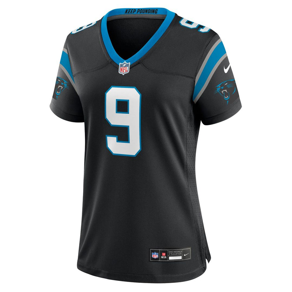 Bryce Young Carolina Panthers Women's Team Game Jersey - Black