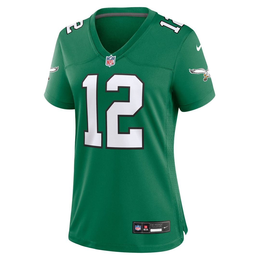 Randall Cunningham Philadelphia Eagles Women's Alternate Game Jersey - Kelly Green