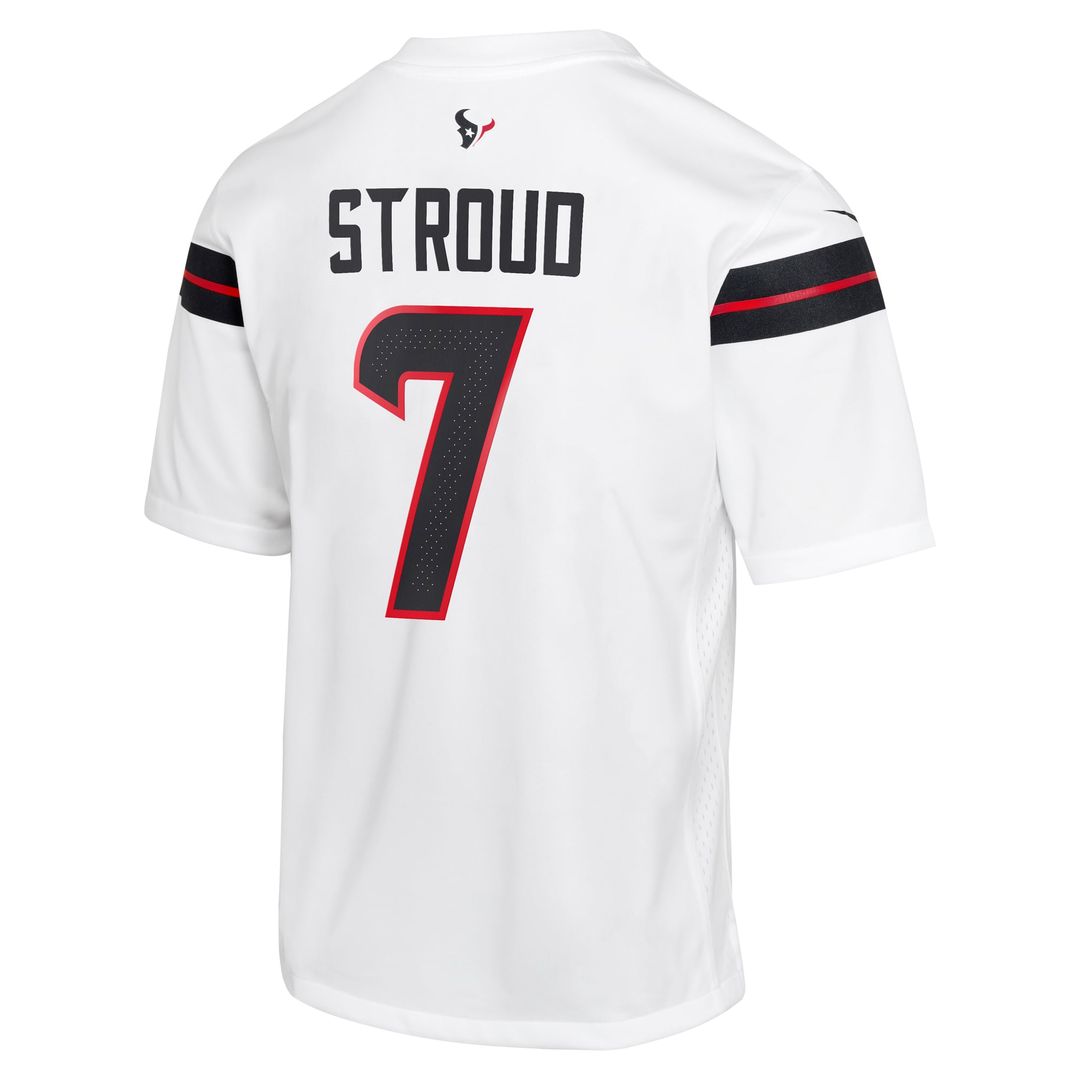 C.J. Stroud Houston Texans Youth Game Jersey - White