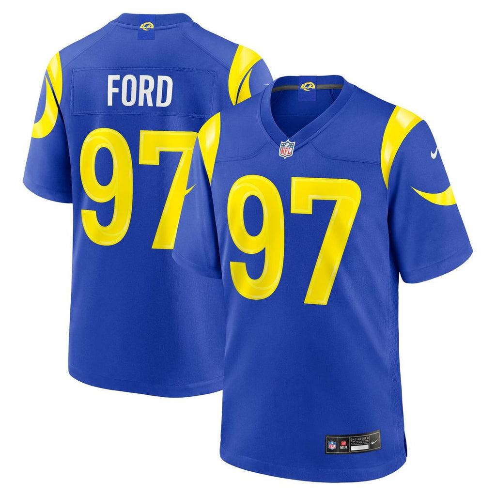 Poona Ford Los Angeles Rams Game Jersey - Royal