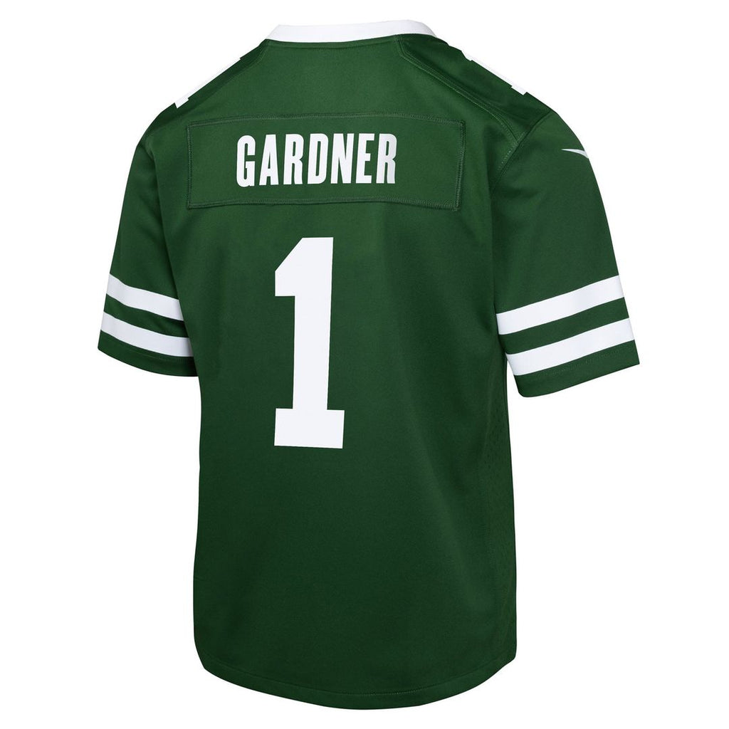 Ahmad Sauce Gardner New York Jets Youth Game Jersey - Green