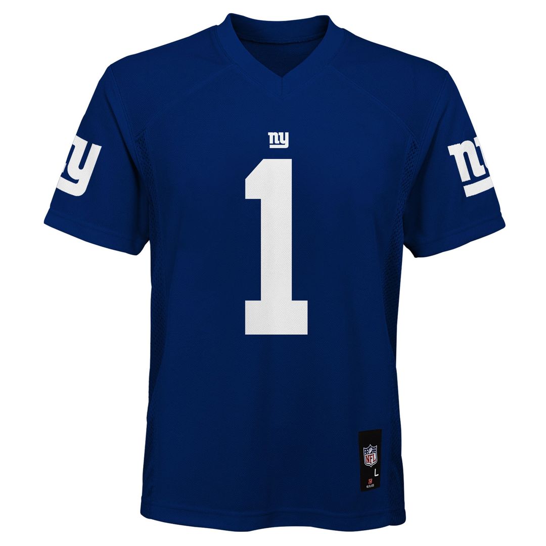 Malik Nabers New York Giants Outerstuff Preschool Replica Player Jersey - Royal