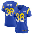 Jerome Bettis Los Angeles Rams Women's Game Retired Player Jersey - Royal