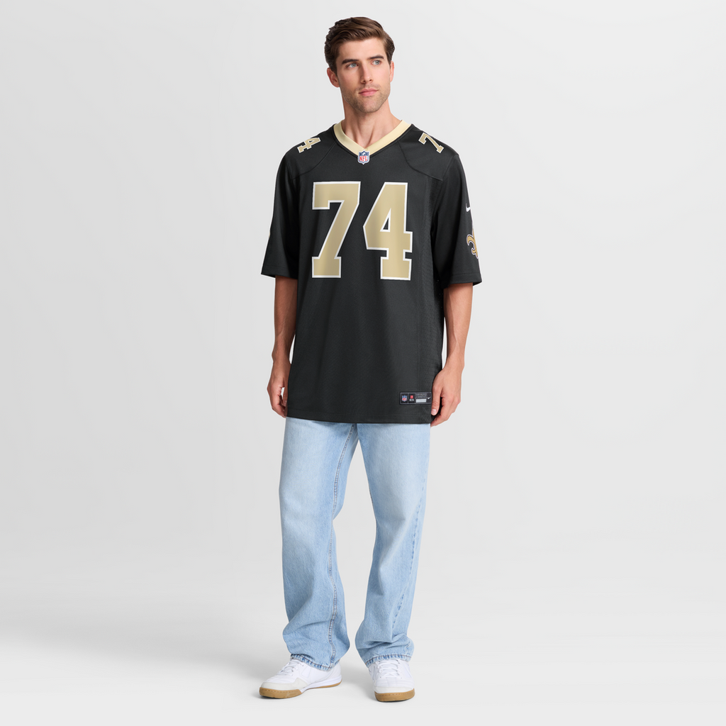 Xavier Truss New Orleans Saints Team Game Jersey - Black