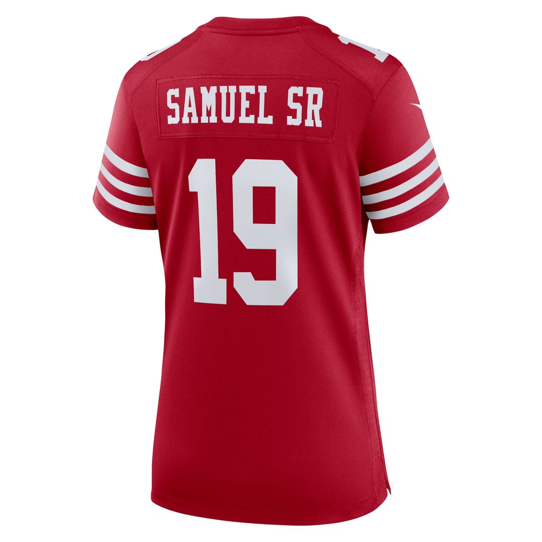 Deebo Samuel Sr San Francisco 49ers Women's Team Game Jersey - Scarlet