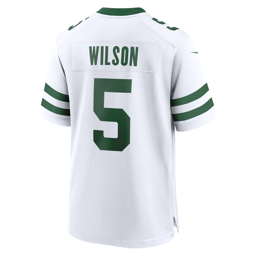 Garrett Wilson New York Jets Game Jersey - Legacy White