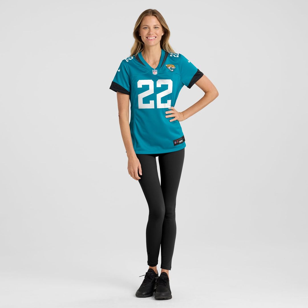 Jarrian Jones Jacksonville Jaguars Women's Game Jersey - Teal