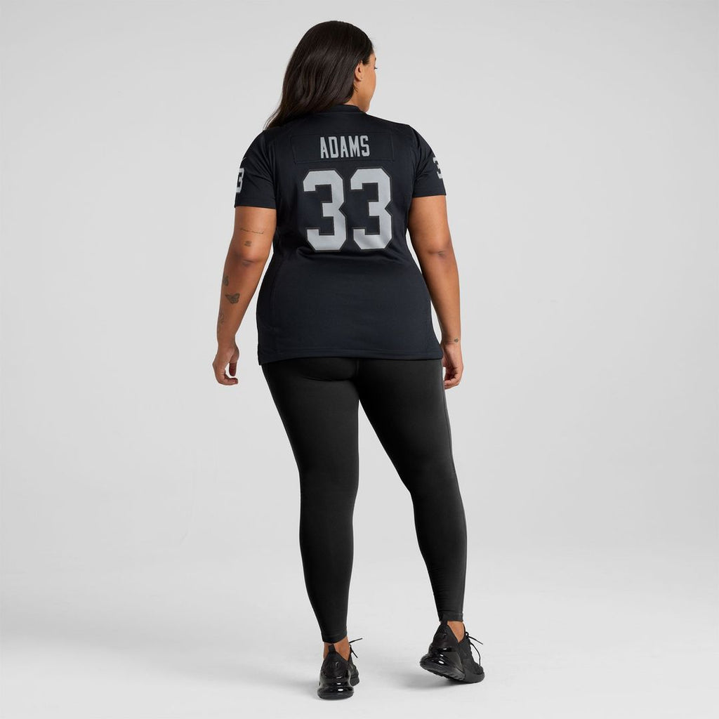 Jamal Adams Las Vegas Raiders Women's Team Game Jersey - Black