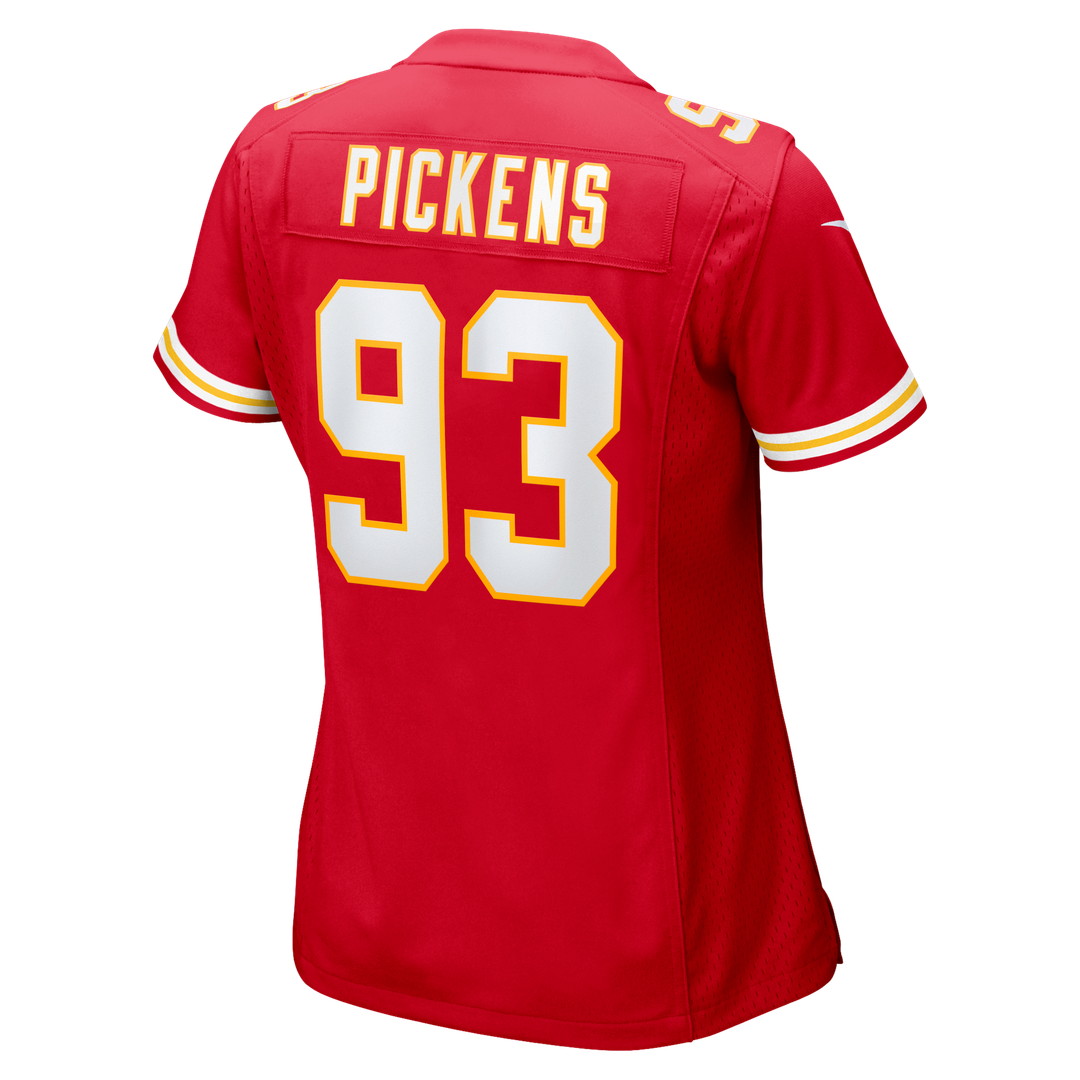 Zacch Pickens Kansas City Chiefs Women's Team Game Jersey - Red
