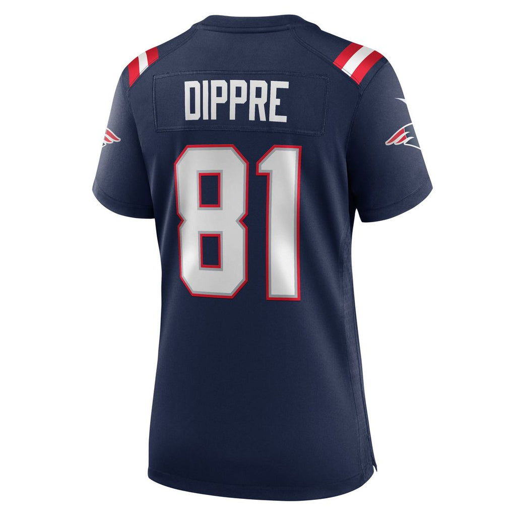 CJ Dippre New England Patriots Women's Team Game Jersey - Navy
