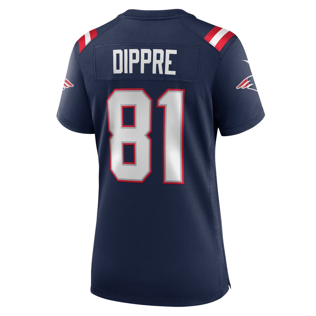 CJ Dippre New England Patriots Women's Team Game Jersey - Navy