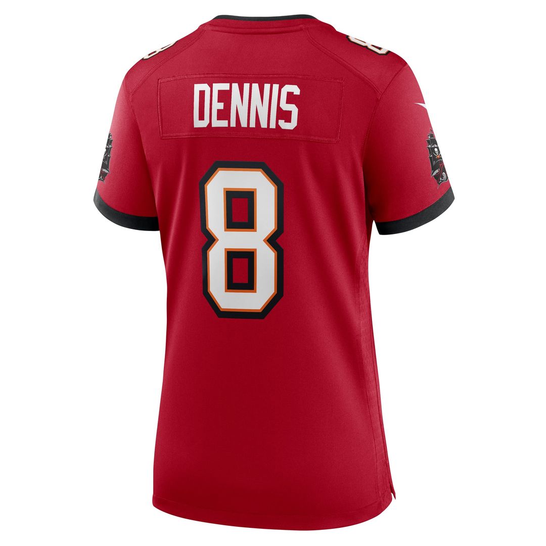 SirVocea Dennis Tampa Bay Buccaneers Women's Game Jersey - Red